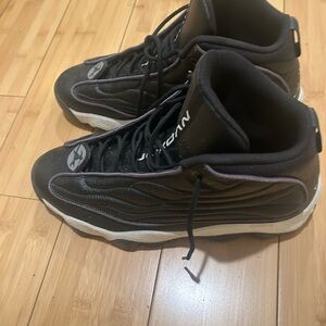 Jordan Black and White Men's Sneakers